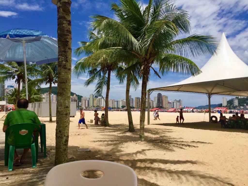 Seu Ap Na Praia Daire São Vicente Dış mekan fotoğraf